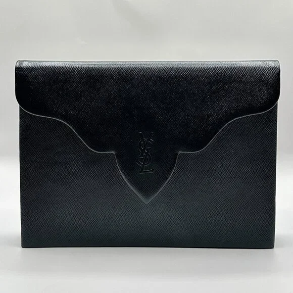 •SOLD•Yves Saint Laurent Vintage Clutch + Original Box - Picture 2 of 5